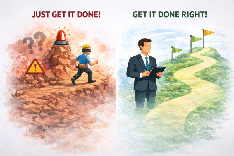 STOP ASKING AND JUST GET IT DONE